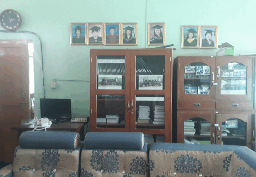 A photo of the library